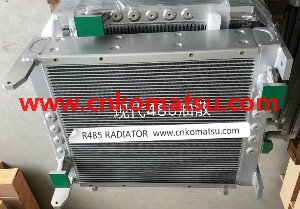 hyundai r455 r485 excavator oil cooler , 11N8-45533