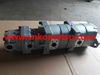 WA200 wheel loader gear pump , 705-56-26080 705-51-20290 