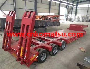 truck lower bed trailer , High-sided semi trailer